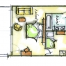 Val D´Isere - Hotel le Blizzard *****. Val D'Isere - Junior Suite  Vista pueblo 47 m2 